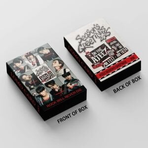 ATEEZ '' Rock Will Never Die. 2025 SG '' Çift Yön Baskılı Lomo Card Seti