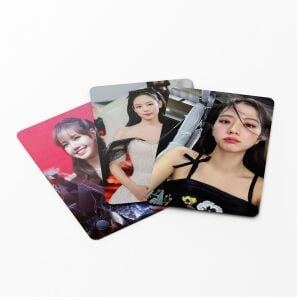 BLACKPINK '' Born Pink '' Çift Yön Baskılı Hologramlı Lazer/Lomo Card Seti