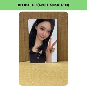 AESPA Ningning '' Lemonade '' Apple Music POB Photocard