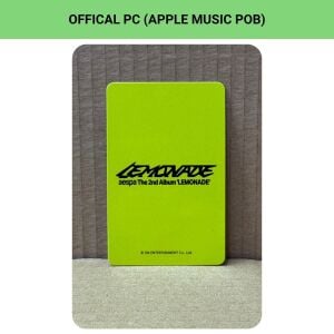 AESPA Winter '' Lemonade '' Apple Music POB Photocard