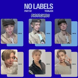 TXT Yeonjun '' No Labels PART 02 '' Photocards Set