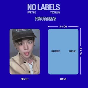 TXT Yeonjun '' No Labels PART 02 '' Photocards Set