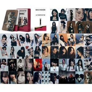 LE SSERAFIM '' Unforgiven '' Çift Yön Baskılı Lomo Card Seti