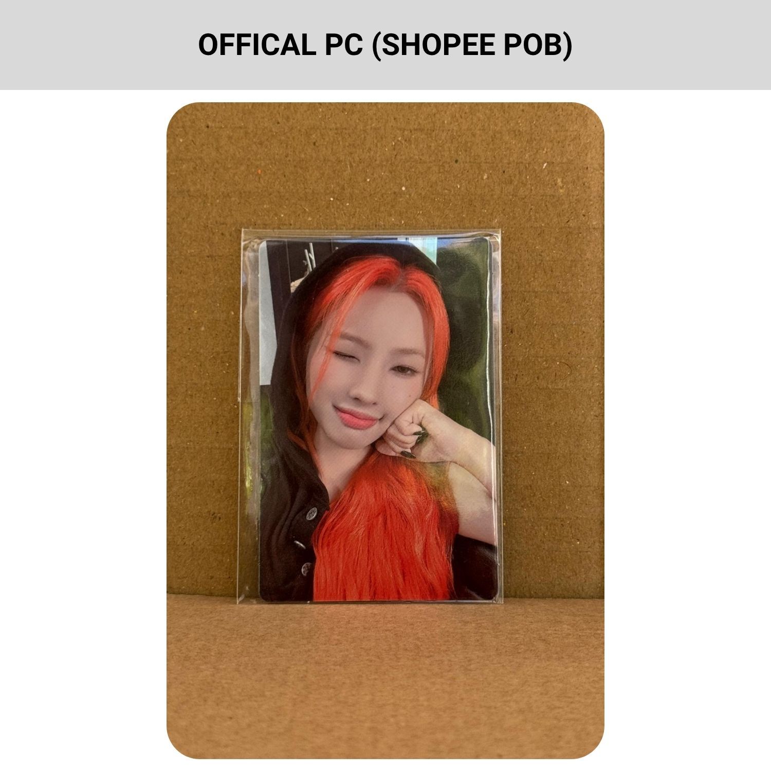 (G)I-DLE Jeon Soyeon '' 2024 World Tour in Seoul '' POB Photocard