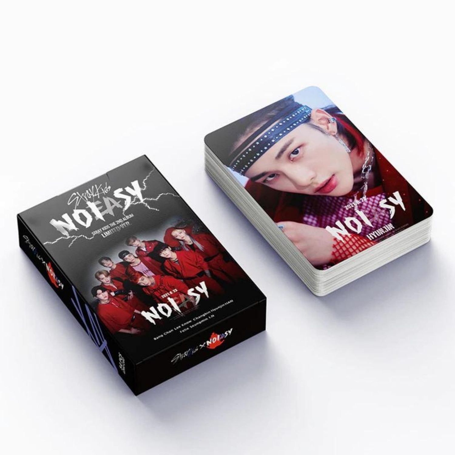 STRAY KIDS  '' No Easy '' Çift Yön Baskılı Lomo Card Seti