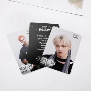 STRAY KIDS  '' No Easy '' Çift Yön Baskılı Lomo Card Seti