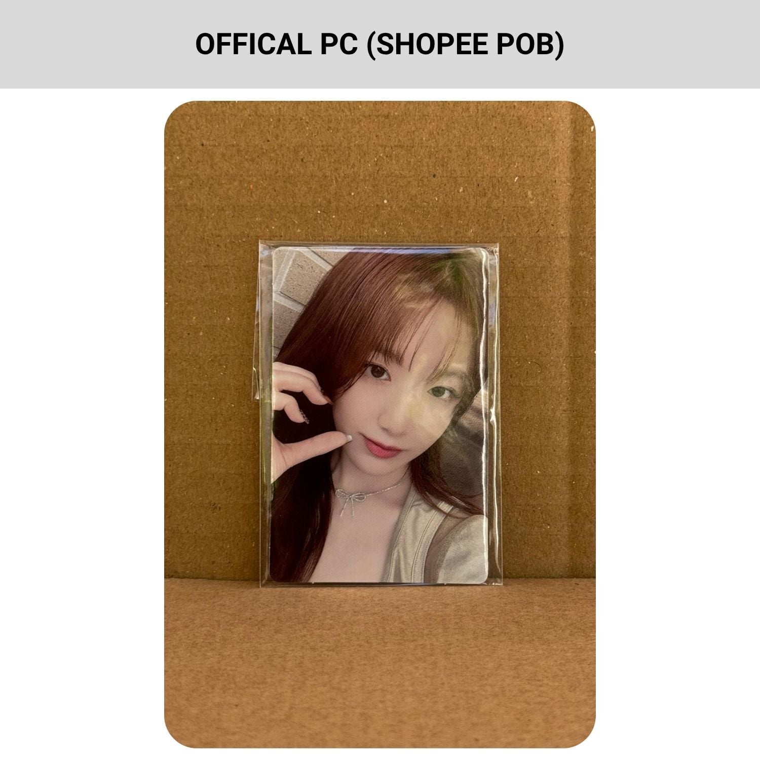 (G)I-DLE Shuhua '' 2024 World Tour in Seoul '' POB Photocard