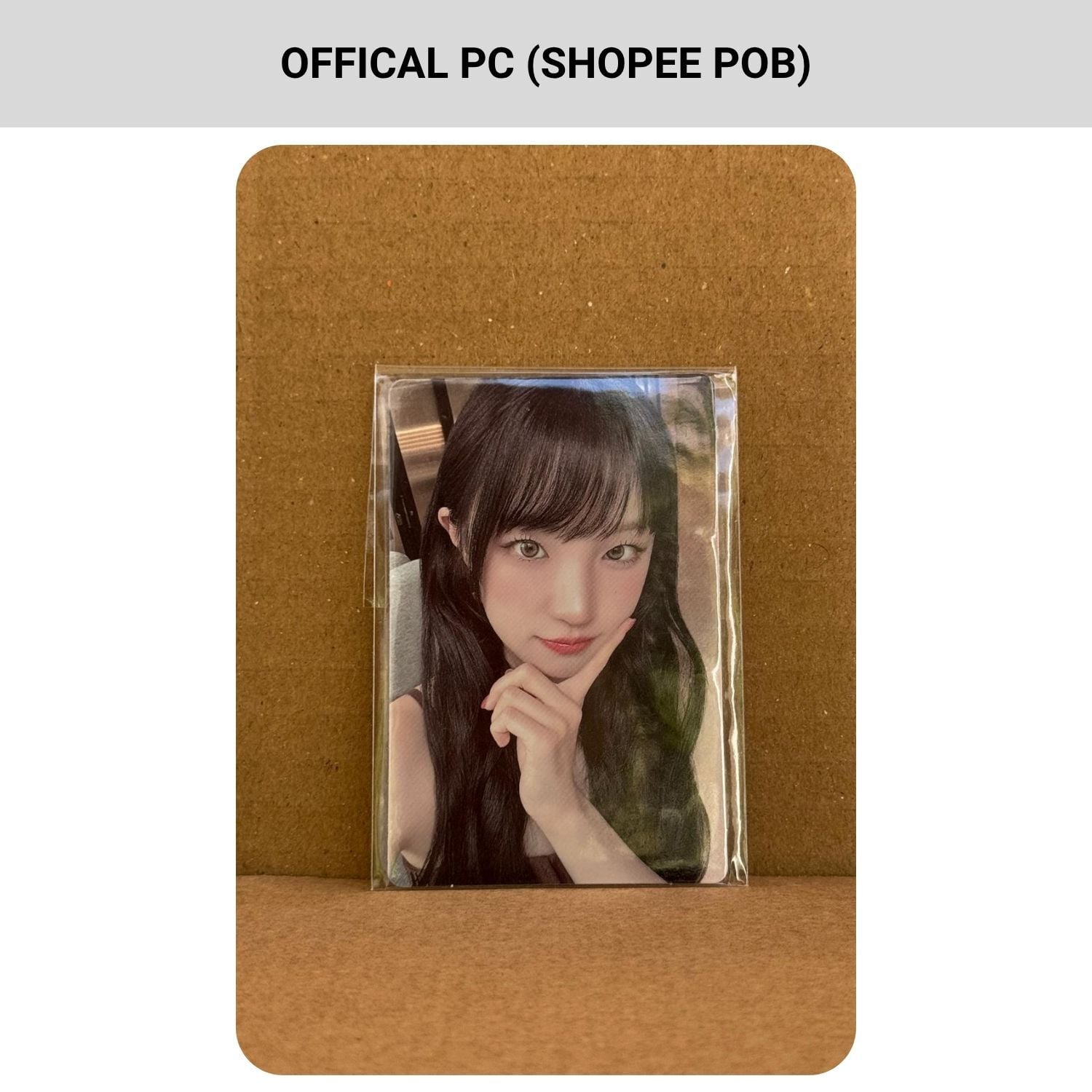 (G)I-DLE Yuqi '' 2024 World Tour in Seoul '' POB Photocard