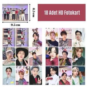 BTS '' 2021 Happy Holidays '' Fotokart Seti