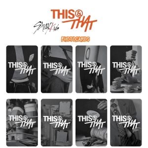 STRAY KIDS '' This & That '' This Ver. Photocards Set