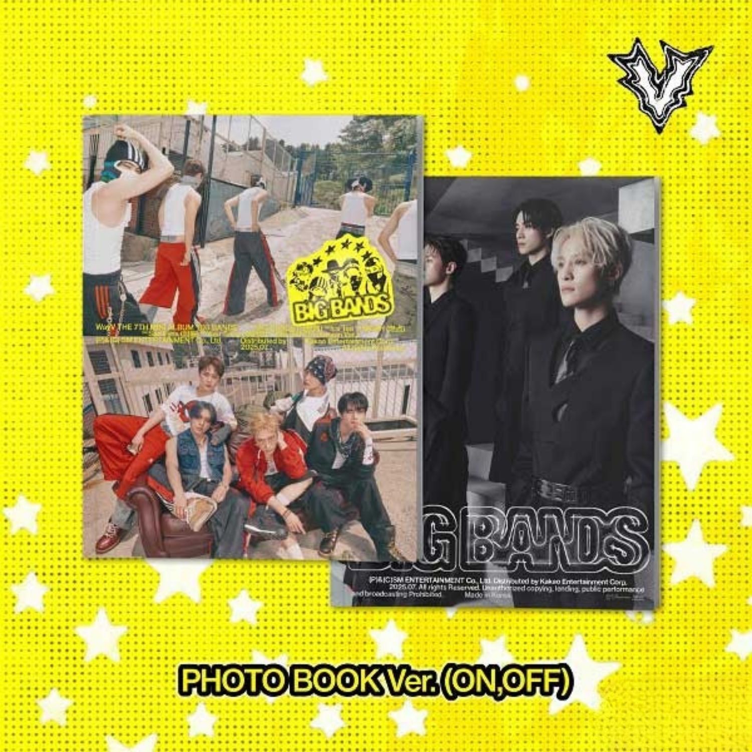 WayV アルバム 5種セット まとめ売り WayV The 7th Mini Album – BIG BANDS (PHOTO BOOK Ver.) (Random)