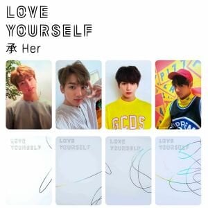 BTS Jungkook '' LY Her '' Albüm Kart Seti