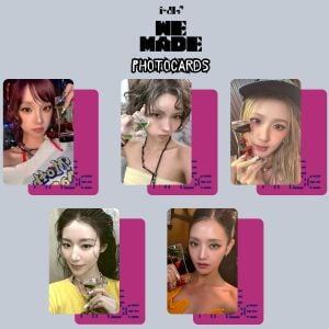 i-dle '' We Made '' Gimme Dat Love Ver. Photocards Set