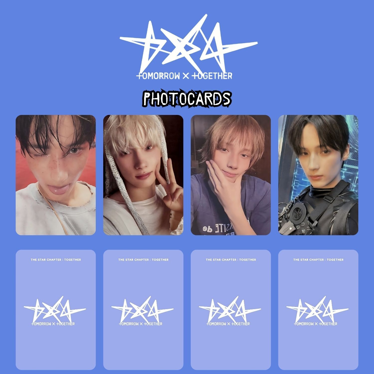 TXT Hueningkai '' The Star Chapter Together '' Photocards Set