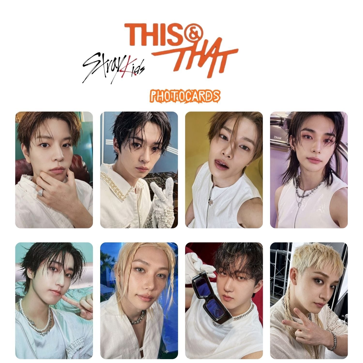 STRAY KIDS '' This & That '' TRUCK Ver. Photocards Set