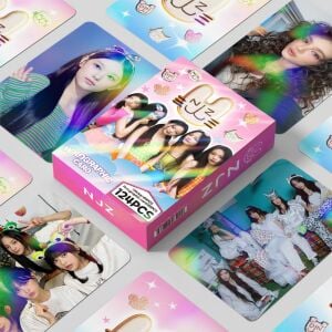NEW JEANS '' NJZ '' Çift Yön Baskılı Hologramlı / Lomo Card Seti (60 Pcs)