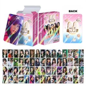 NEW JEANS '' NJZ '' Çift Yön Baskılı Hologramlı / Lomo Card Seti (60 Pcs)