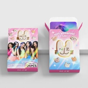NEW JEANS '' NJZ '' Çift Yön Baskılı Hologramlı / Lomo Card Seti (60 Pcs)