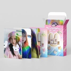 NEW JEANS '' NJZ '' Çift Yön Baskılı Hologramlı / Lomo Card Seti (60 Pcs)