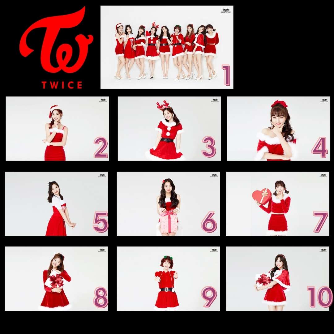 TWICE ''Yeni Yıl'' Kartpostalları