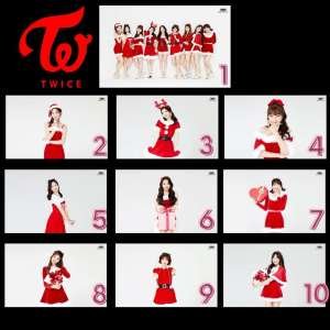 TWICE ''Yeni Yıl'' Kartpostalları
