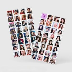 IVE '' Be Allright '' Çift Yön Baskılı Hologramlı / Lomo Card Seti (60 Pcs)