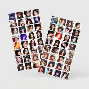 LE SSERAFIM '' Spaghetti '' Çift Yön Baskılı Hologramlı / Lomo Card Seti (60 Pcs)