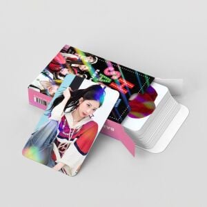 BABYMONSTER '' Hot Souce '' Çift Yön Baskılı Hologramlı / Lomo Card Seti (60 Pcs)