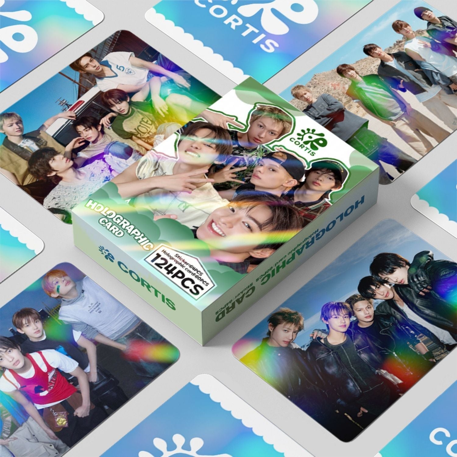 CORTIS  Çift Yön Baskılı Hologramlı / Lomo Card Seti (60 Pcs)