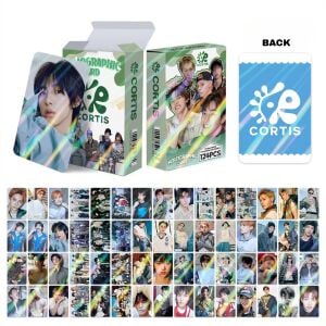 CORTIS  Çift Yön Baskılı Hologramlı / Lomo Card Seti (60 Pcs)