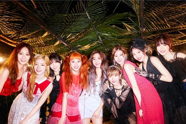 TWICE ''DANCE THE NIGHT AWAY KARTPOSTALLARI'' SET3