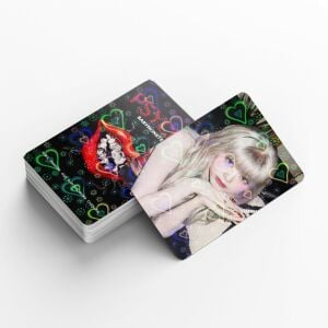 BABYMONSTER '' Psycho '' Çift Yön Baskılı Hologramlı / Lomo Card Seti (60 Pcs)