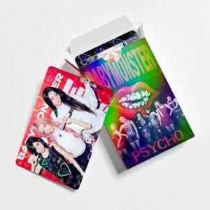BABYMONSTER '' Psycho '' Çift Yön Baskılı Hologramlı / Lomo Card Seti (60 Pcs)