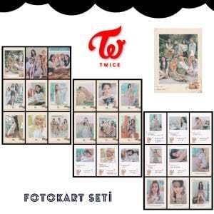 TWICE Season's Greetings 2022 '' Letters To You '' Fotokart Seti
