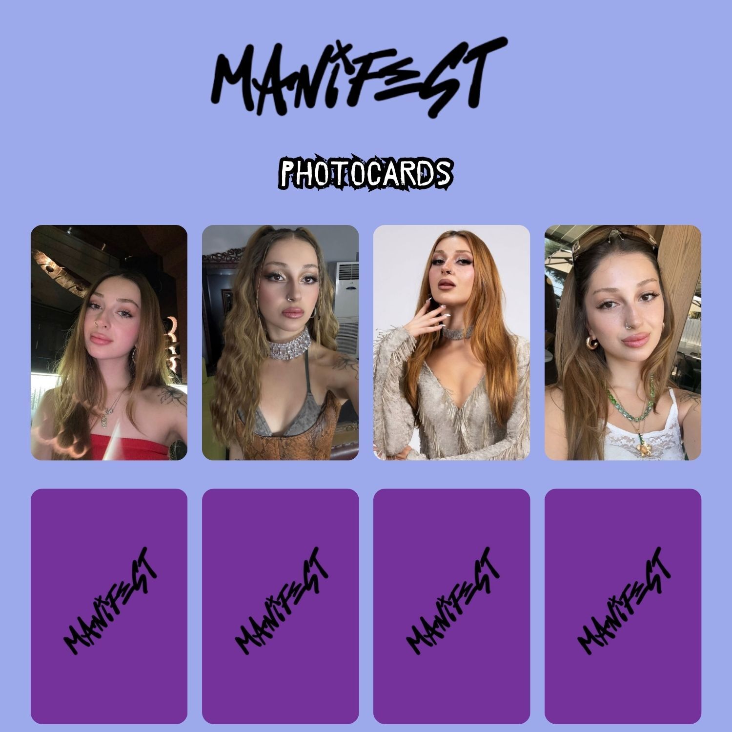 MANIFEST  '' Sueda '' Photocards Set 2