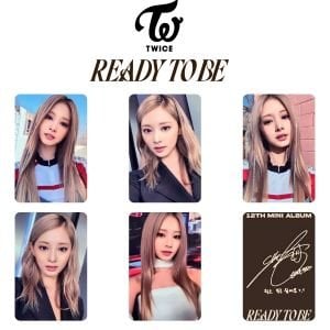 TWICE TZuyu '' Ready to be '' Album Kart Seti