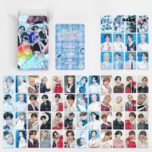 STRAY KIDS '' Stay in our Little House '' Çift Yön Baskılı Hologramlı / Lomo Card Seti (60 Pcs)