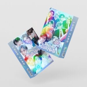 STRAY KIDS '' Stay in our Little House '' Çift Yön Baskılı Hologramlı / Lomo Card Seti (60 Pcs)