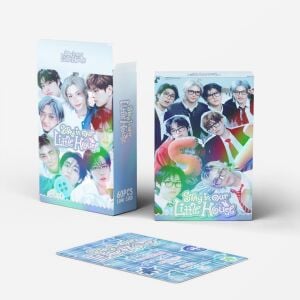STRAY KIDS '' Stay in our Little House '' Çift Yön Baskılı Hologramlı / Lomo Card Seti (60 Pcs)
