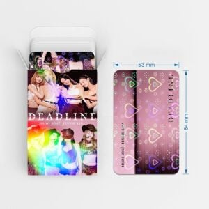 BLACKPINK '' Deadline '' Çift Yön Baskılı Hologramlı / Lomo Card Seti (60 Pcs)