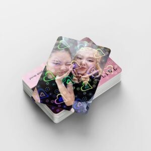 BLACKPINK '' Deadline '' Çift Yön Baskılı Hologramlı / Lomo Card Seti (60 Pcs)