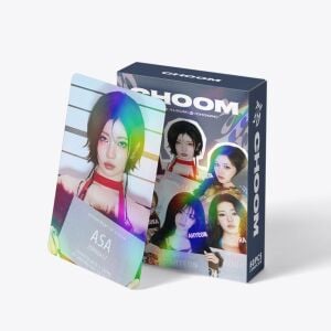 BABYMONSTER '' Choom '' Çift Yön Baskılı Hologramlı / Lomo Card Seti (60 Pcs)