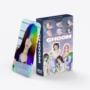 BABYMONSTER '' Choom '' Çift Yön Baskılı Hologramlı / Lomo Card Seti (60 Pcs)
