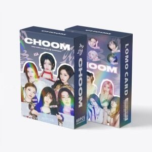 BABYMONSTER '' Choom '' Çift Yön Baskılı Hologramlı / Lomo Card Seti (60 Pcs)