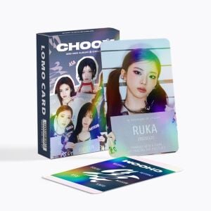 BABYMONSTER '' Choom '' Çift Yön Baskılı Hologramlı / Lomo Card Seti (60 Pcs)