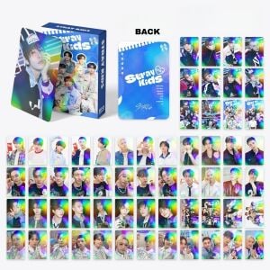 STRAY KIDS '' Stay '' Çift Yön Baskılı Hologramlı / Lomo Card Seti (60 Pcs)