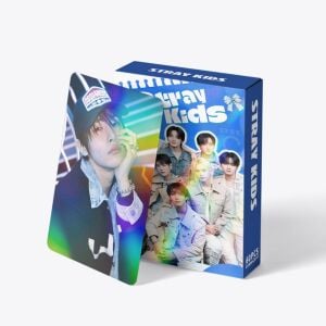 STRAY KIDS '' Stay '' Çift Yön Baskılı Hologramlı / Lomo Card Seti (60 Pcs)