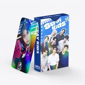 STRAY KIDS '' Stay '' Çift Yön Baskılı Hologramlı / Lomo Card Seti (60 Pcs)