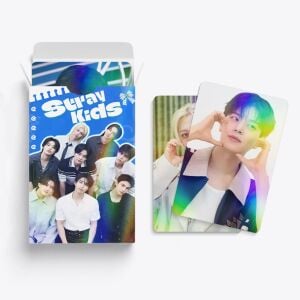 STRAY KIDS '' Stay '' Çift Yön Baskılı Hologramlı / Lomo Card Seti (60 Pcs)