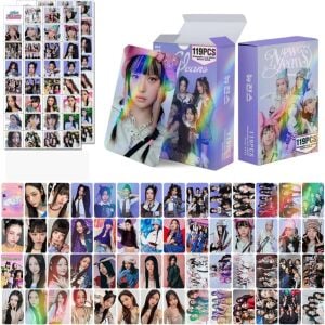 NEW JEANS Çift Yön Baskılı Hologramlı / Lomo Card Seti (55 Pcs)
